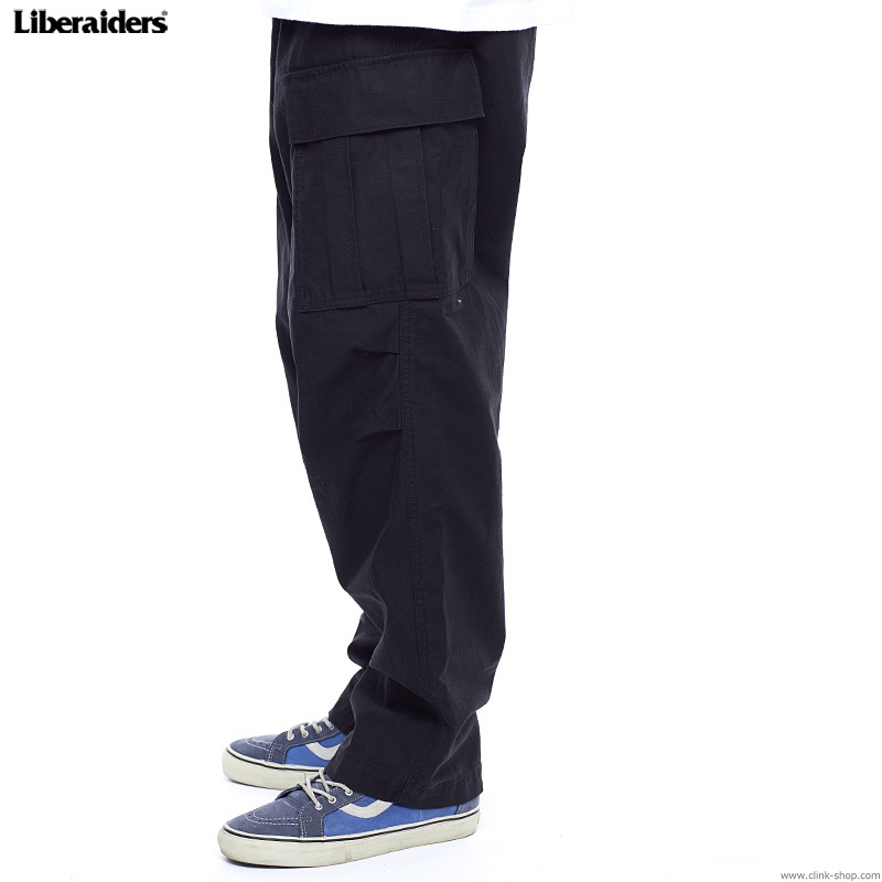 LIBERAIDERS 6 POCKET ARMY PANTS (BLACK) #75701