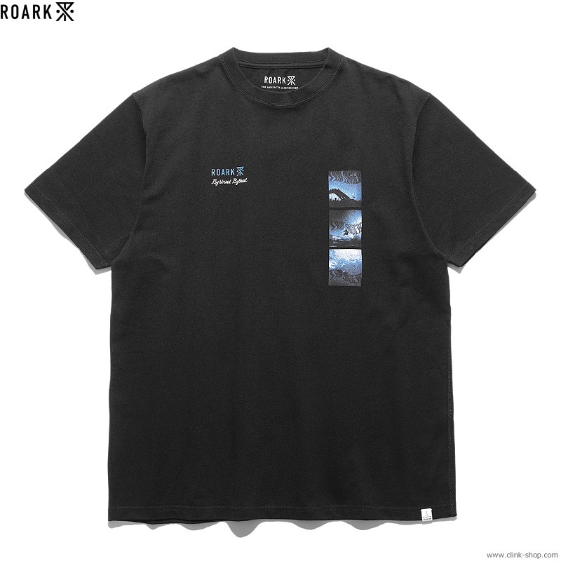 ROARK "TRIPLONGER" 9.3oz H/W TEE (BLACK)