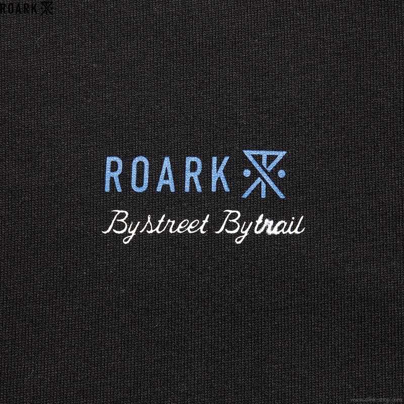 ROARK "TRIPLONGER" 9.3oz H/W TEE (BLACK)