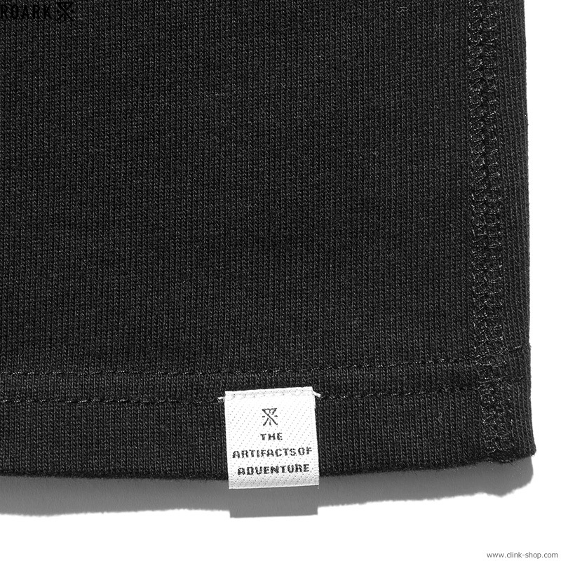 ROARK "TRIPLONGER" 9.3oz H/W TEE (BLACK)