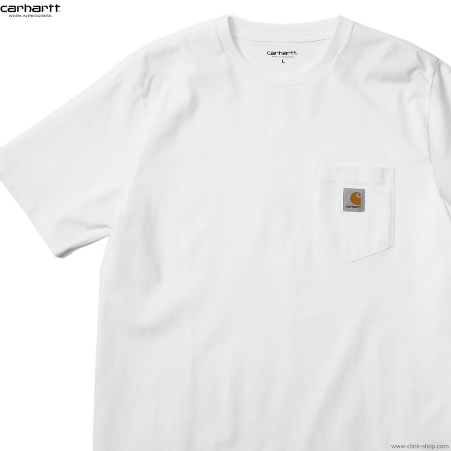 CARHARTT WIP S/S POCKET T-SHIRT (WHITE)