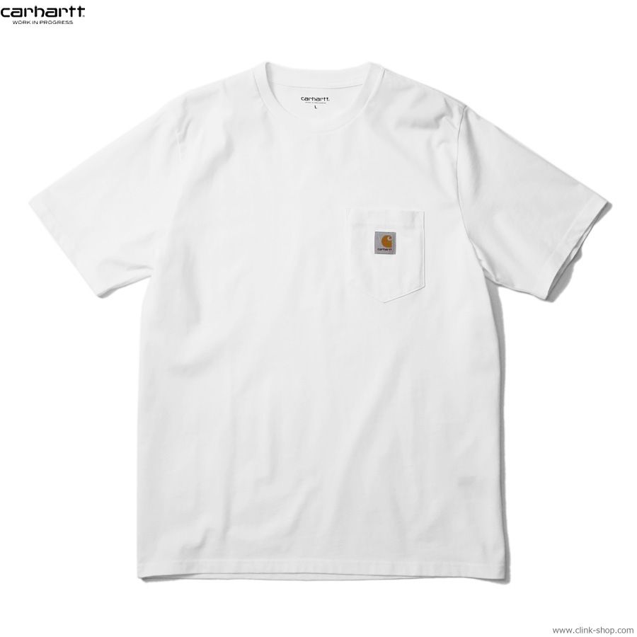 CARHARTT WIP S/S POCKET T-SHIRT (WHITE)