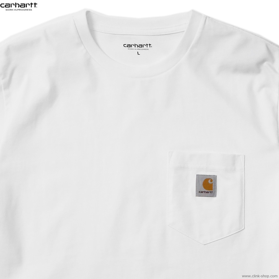 CARHARTT WIP S/S POCKET T-SHIRT (WHITE)
