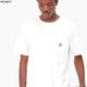 CARHARTT WIP S/S POCKET T-SHIRT (WHITE)