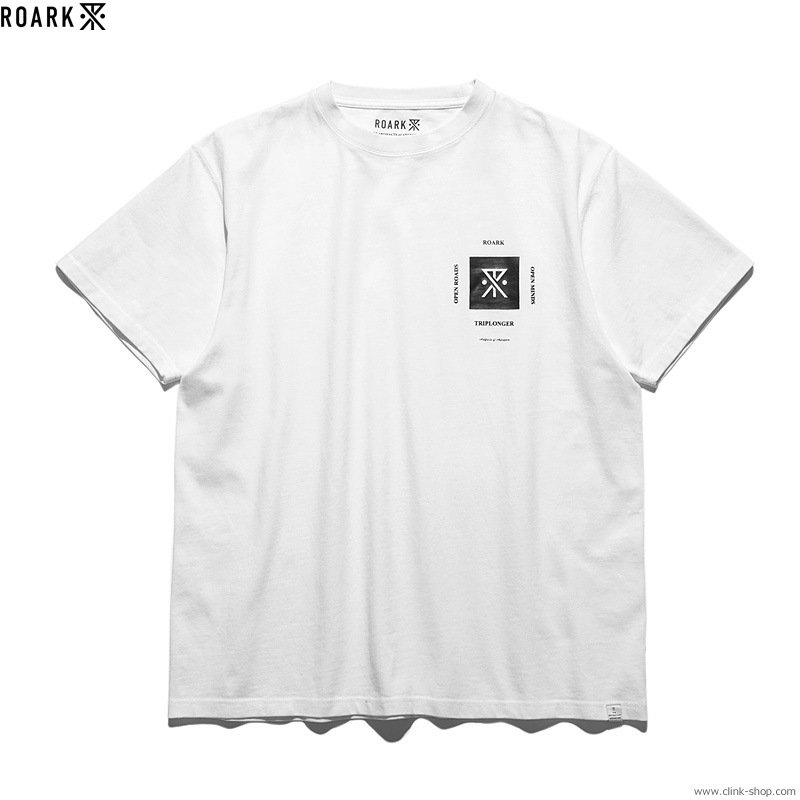 ROARK "SAFE CAMP" 9.3oz H/W TEE (WHITE)