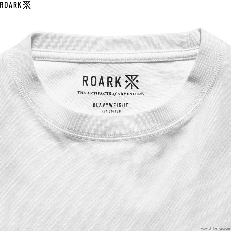 ROARK "SAFE CAMP" 9.3oz H/W TEE (WHITE)
