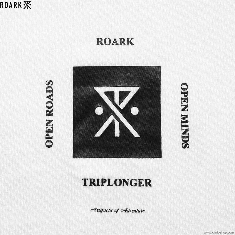 ROARK "SAFE CAMP" 9.3oz H/W TEE (WHITE)