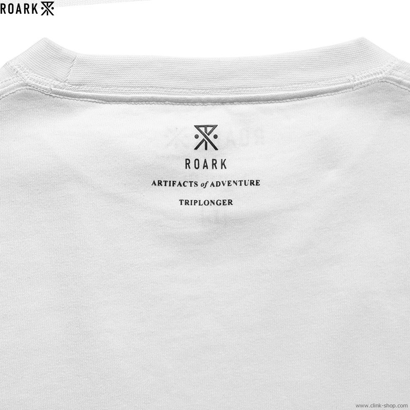 ROARK "SAFE CAMP" 9.3oz H/W TEE (WHITE)