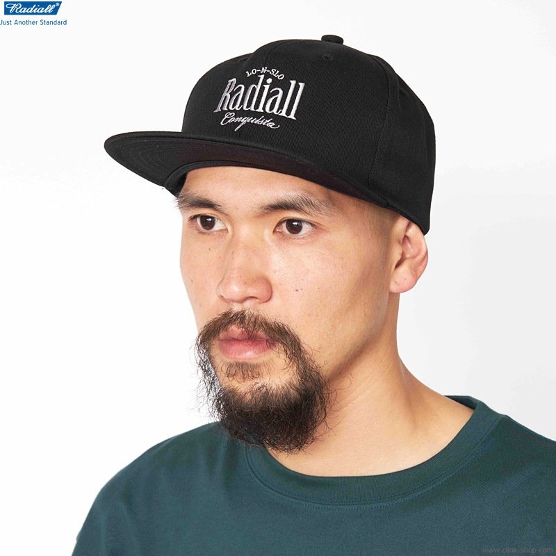 CLINK｜RADIALL CONQUISTA - BASEBALL CAP (BLACK) [RAD-22AW
