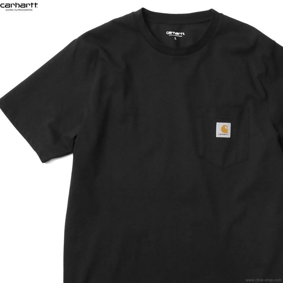 CARHARTT WIP S/S POCKET T-SHIRT (BLACK)
