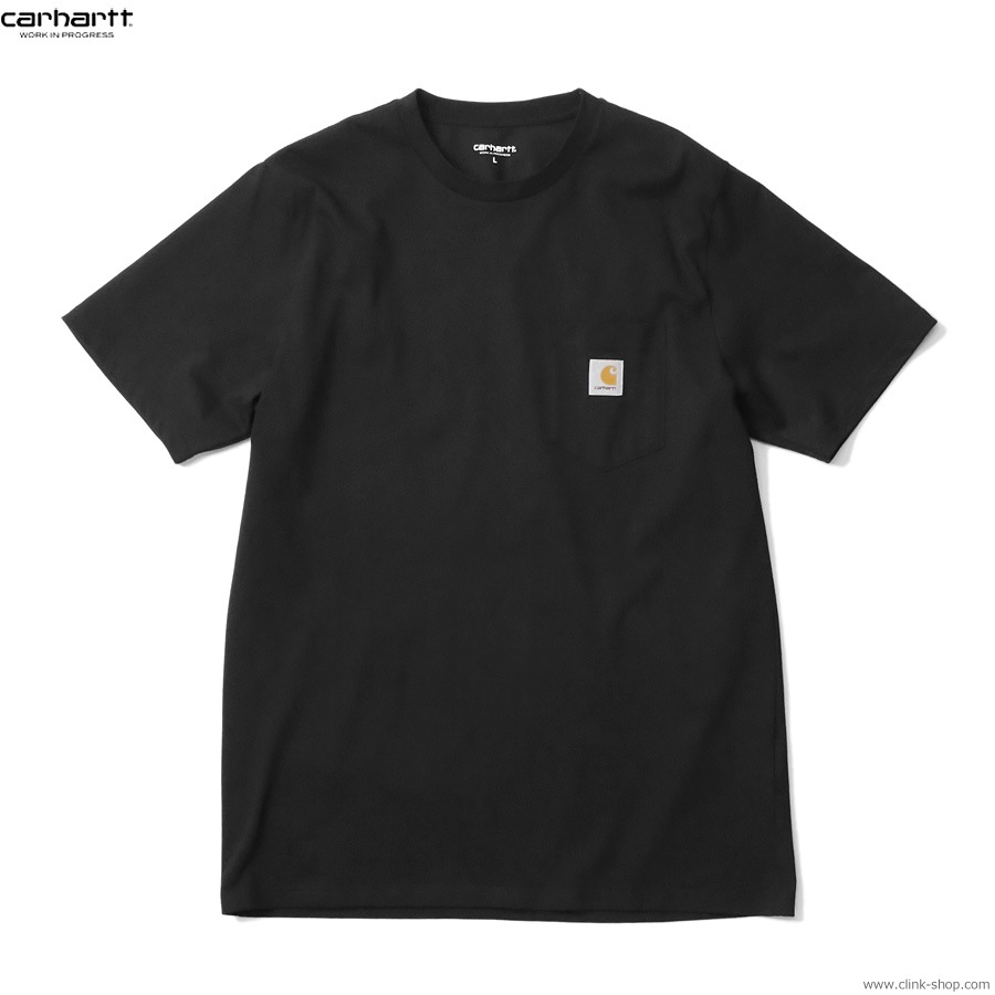 CARHARTT WIP S/S POCKET T-SHIRT (BLACK)