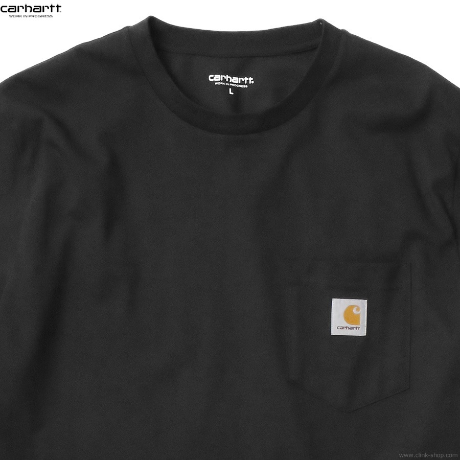 CARHARTT WIP S/S POCKET T-SHIRT (BLACK)