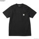 CARHARTT WIP S/S POCKET T-SHIRT (BLACK)
