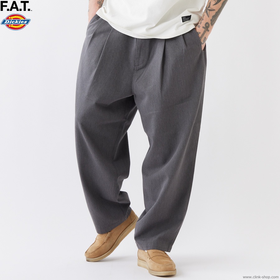 【値下げ】FAT Dickies コラボJUMBO グレー パンツ 値下げ】FAT Dickies コラボJUMBO グレー パンツ パンツ