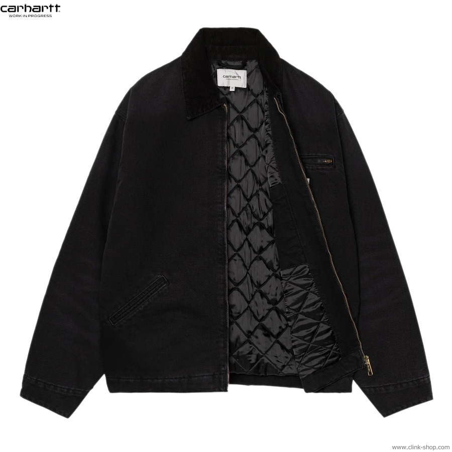 CLINK｜CARHARTT WIP OG DETROIT JACKET - Black / Black (stone