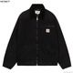 CARHARTT WIP OG DETROIT JACKET - Black / Black (stone canvas)