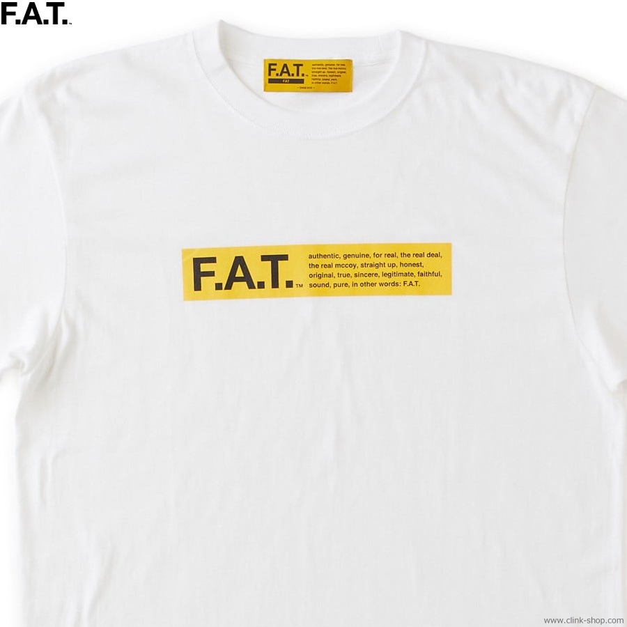 F.A.T. SPIRITee (WHITE) [F32610-CT23]
