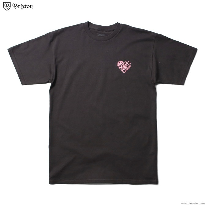 BRIXTON MUERTE S/S STANDARD TEE (WASHED BLACK)