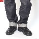 RIFE PLANE TOE OXFORD SHORT BOOTS Ver.02 (BLACK)