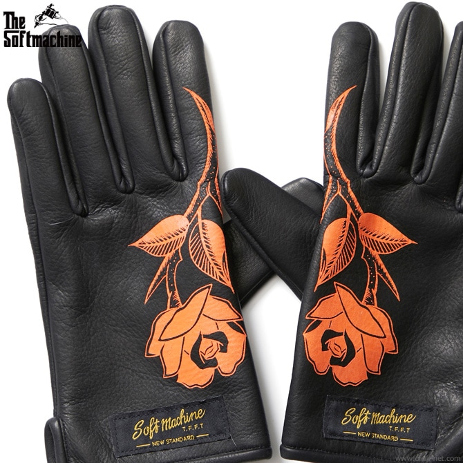 SOFTMACHINE ROSES GLOVE (BLACK)