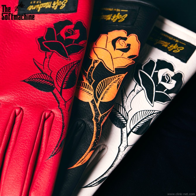 CLINK｜SOFTMACHINE ROSES GLOVE (BLACK)｜東京・吉祥寺｜SOFTMACHINE