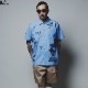 SOFTMACHINE SCRAWL SHIRTS S/S (BLUE)