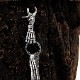 CLUCT LUCK KEY RING (SILVER) #04953