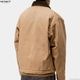 CARHARTT WIP OG DETROIT JACKET - Hamilton Brown / Tobacco (stone canvas)