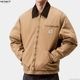 CARHARTT WIP OG DETROIT JACKET - Hamilton Brown / Tobacco (stone canvas)
