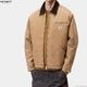 CARHARTT WIP OG DETROIT JACKET - Hamilton Brown / Tobacco (stone canvas)