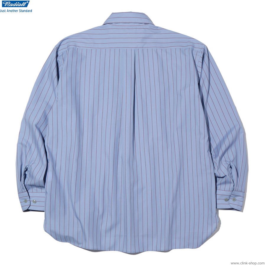 SALE 20��OFF RADIALL VOX - REGULAR COLLARED SHIRT L/S (SAXE BLUE) [RAD-25MW-SH001]