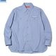 SALE 20��OFF RADIALL VOX - REGULAR COLLARED SHIRT L/S (SAXE BLUE) [RAD-25MW-SH001]