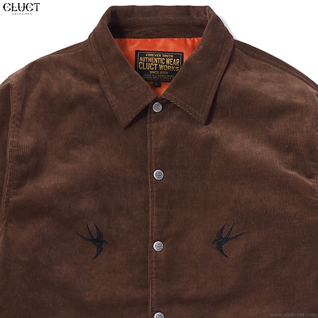 CLINK｜CLUCT CORDUROY COACH JKT (BROWN) #03009｜東京・吉祥寺