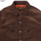 CLUCT CORDUROY COACH JKT (BROWN) #03009