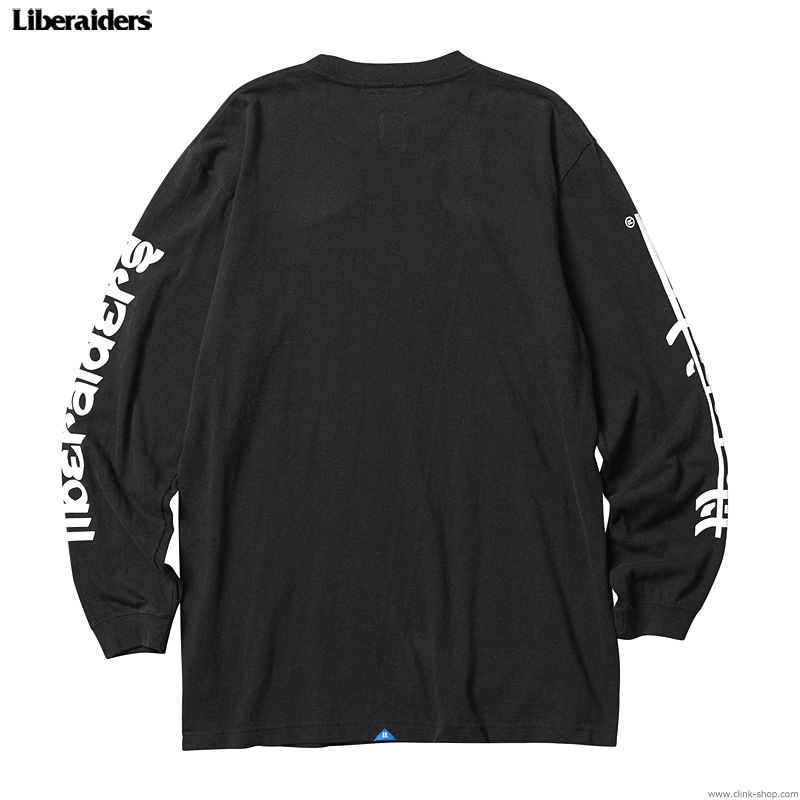 LIBERAIDERS WANDERER L/S TEE (BLACK) #74502