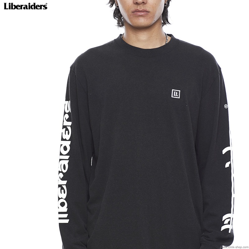 LIBERAIDERS WANDERER L/S TEE (BLACK) #74502