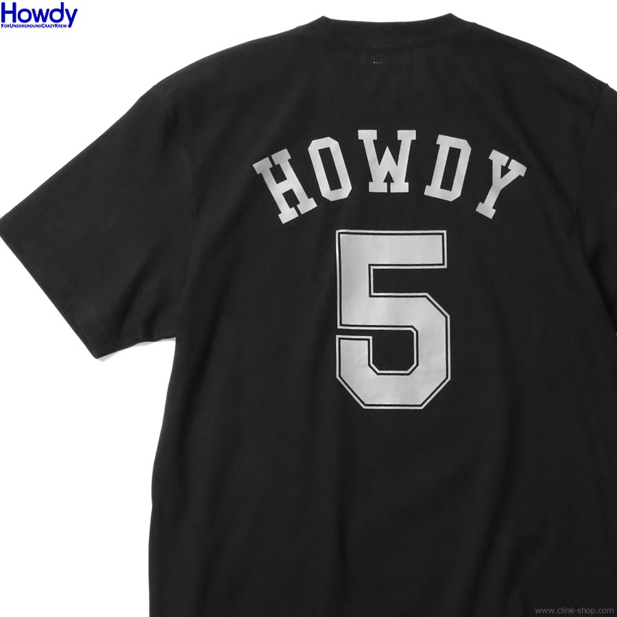 Howdy No.5 T (BLACK) [HWD2401-TE01]