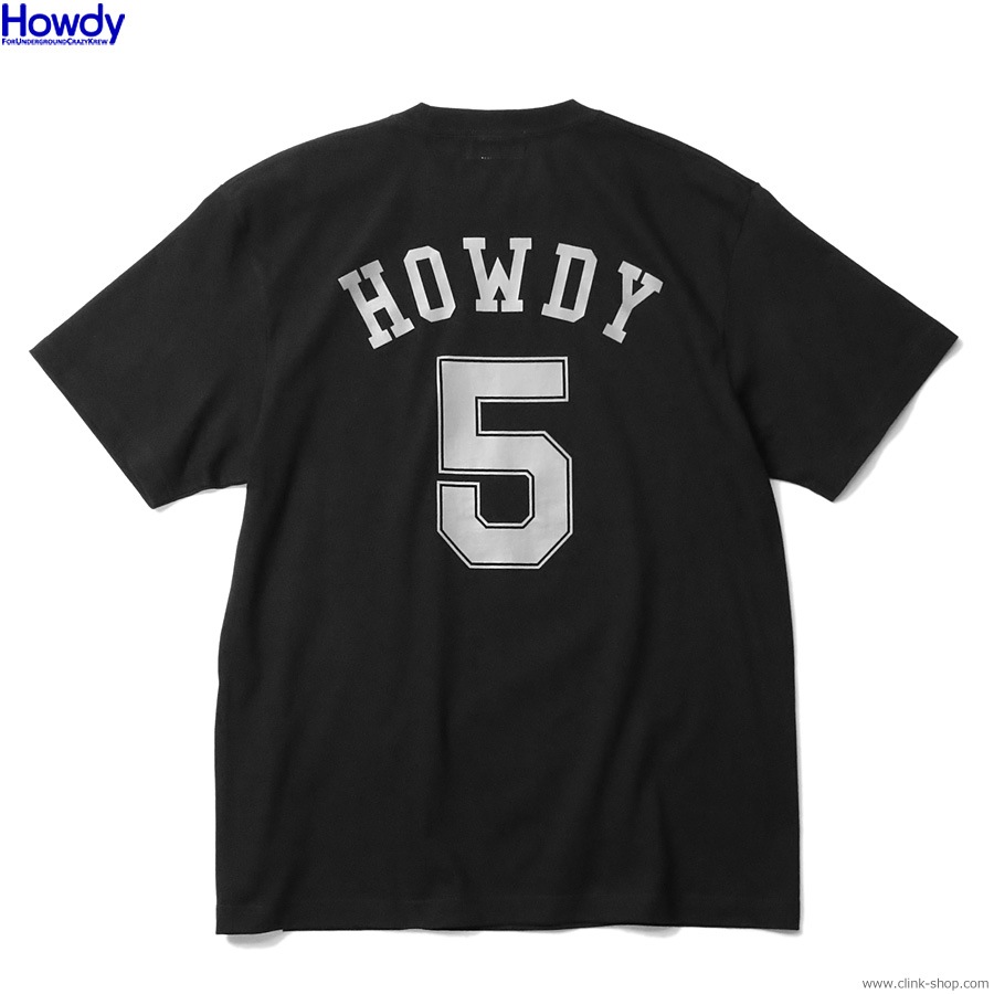 Howdy No.5 T (BLACK) [HWD2401-TE01]