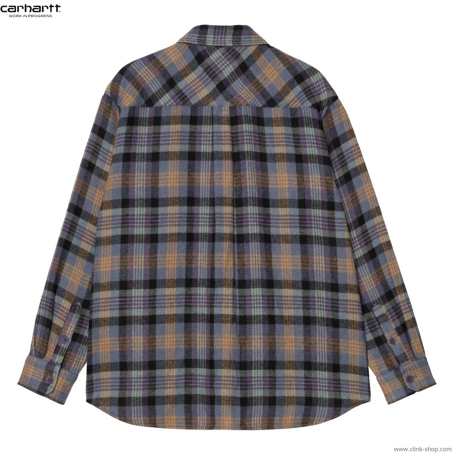CARHARTT WIP L/S DERN SHIRT (DERN CHECK LAKERS)