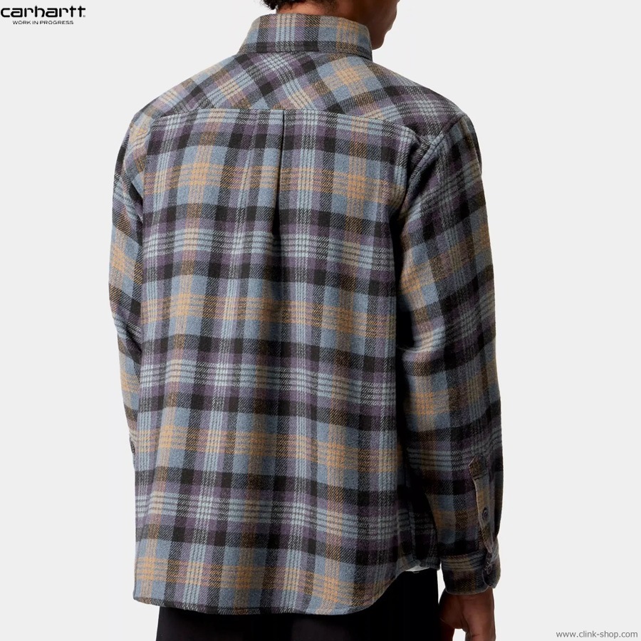 CARHARTT WIP L/S DERN SHIRT (DERN CHECK LAKERS)
