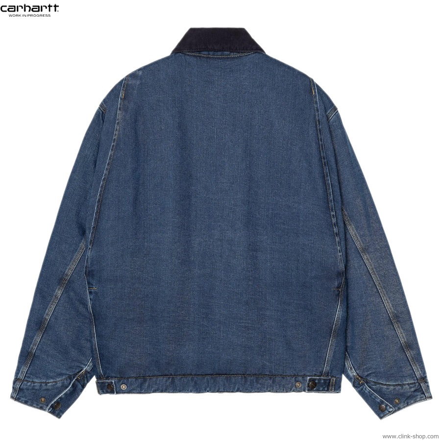 CARHARTT WIP OG DETROIT JACKET - Blue / Dark Navy (stone washed)