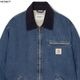 CARHARTT WIP OG DETROIT JACKET - Blue / Dark Navy (stone washed)