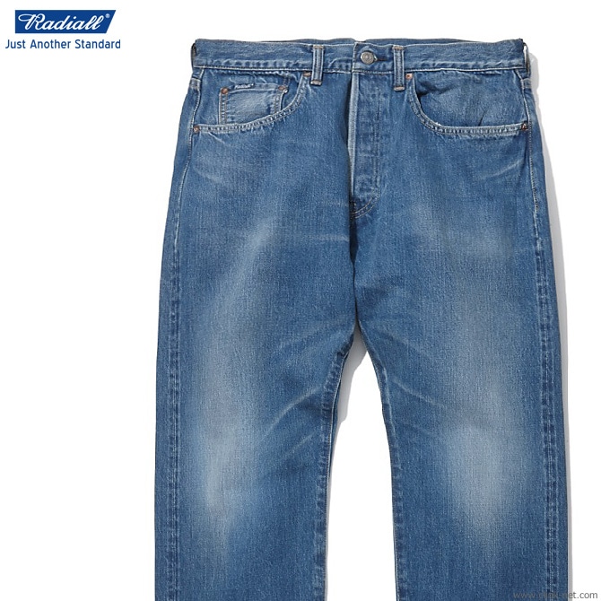 CLINK｜RADIALL KUSTOM 350B - STRAIGHT FIT PANTS (LIGHT INDIGO