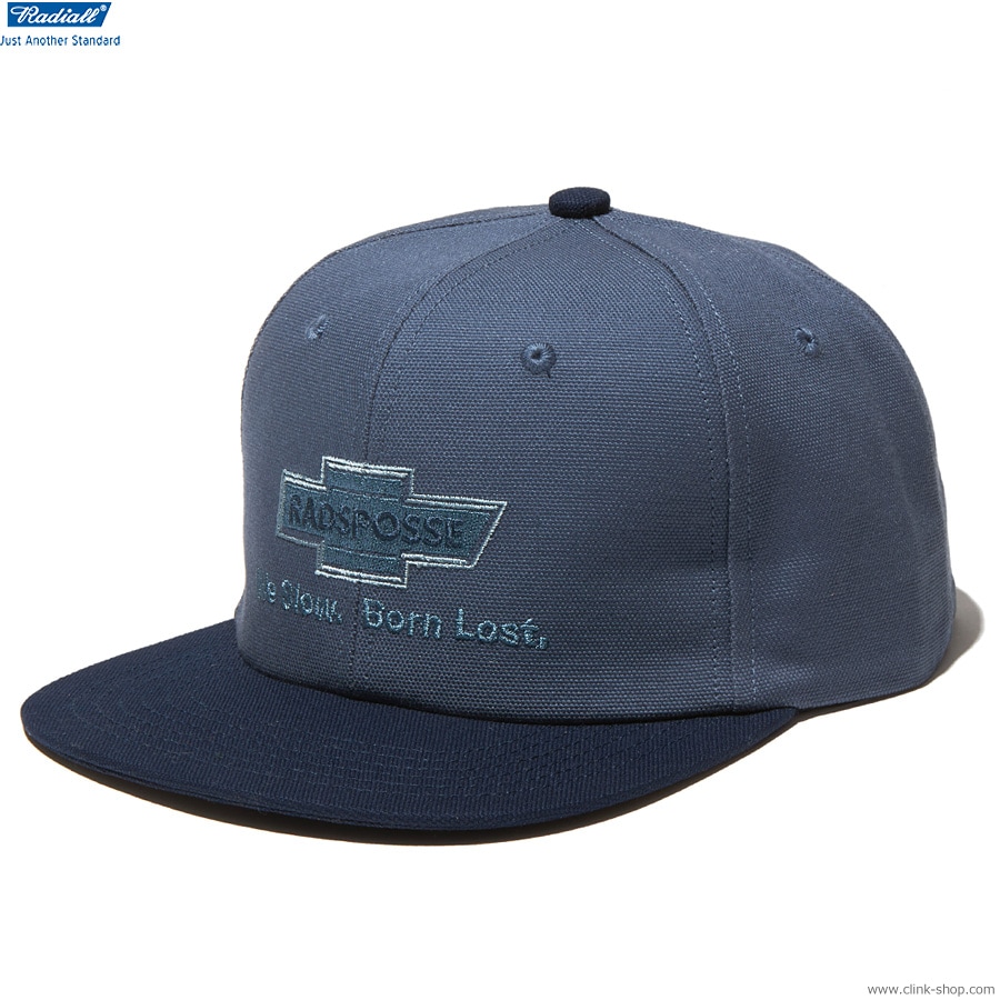 EL RADIAL Straight Op キャップ グレー/ブラック CLINK｜RADIALL POSSE - BASEBALL CAP (NAVY) [RAD-23AW-HAT005]｜東京