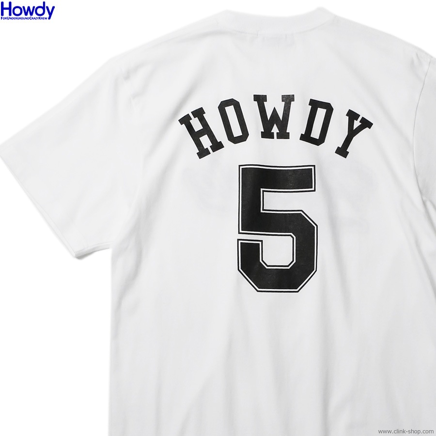 Howdy No.5 T (WHITE) [HWD2401-TE01]