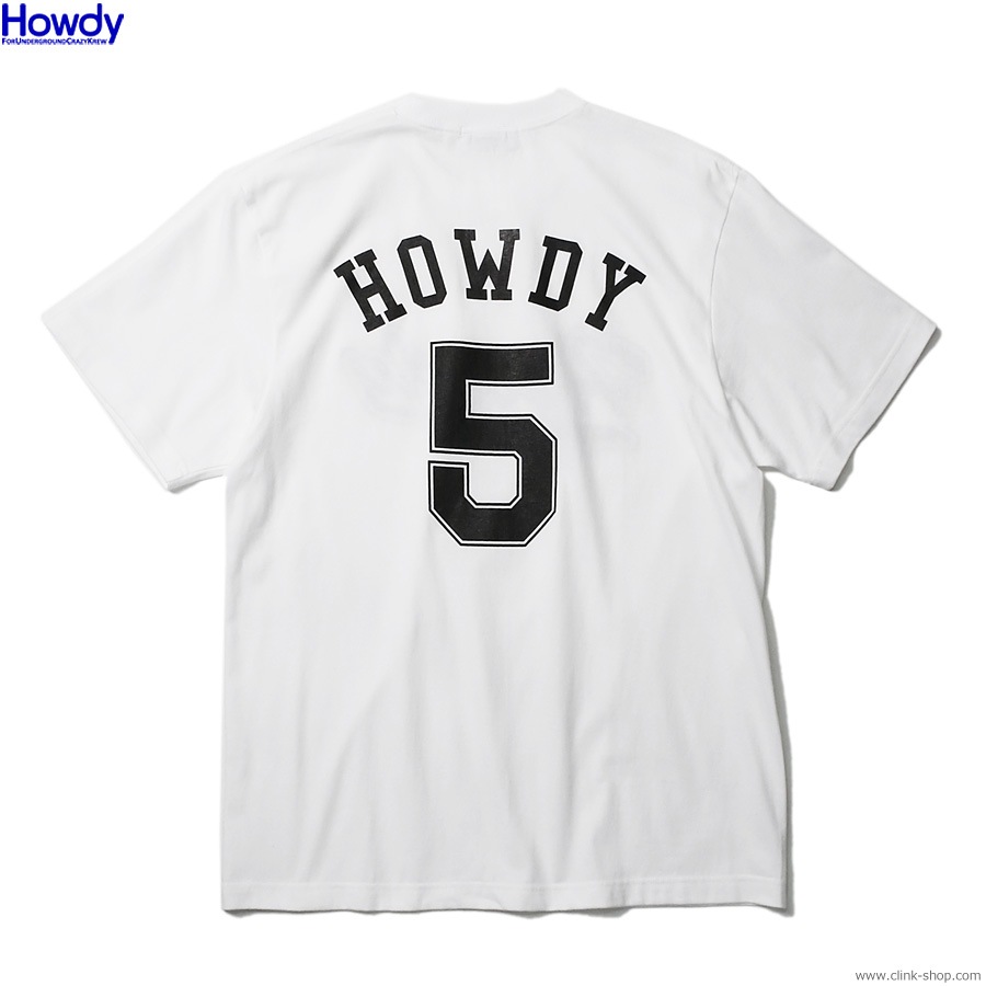 Howdy No.5 T (WHITE) [HWD2401-TE01]