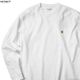 CARHARTT WIP L/S CHASE T-SHIRT (WHITE/GOLD)
