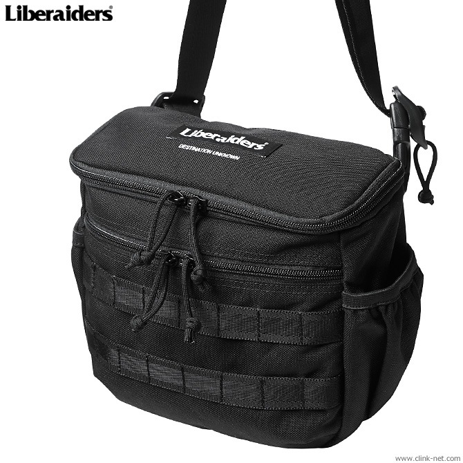 LIBERAIDERS TRAVELIN' SOLDIER SHOULDER BAG (BLACK) #75905