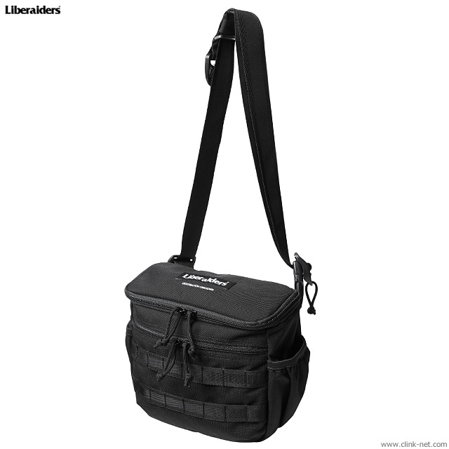 LIBERAIDERS TRAVELIN' SOLDIER SHOULDER BAG (BLACK) #75905