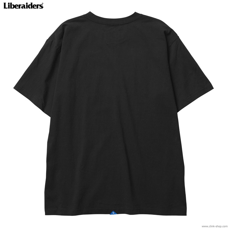 LIBERAIDERS EMBROIDERY TEE (BLACK) #75603